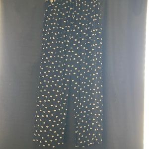 Floral print loose pants